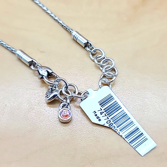 NWTS! Brighton "GARDEN OF EDEN" Enamel & Swarovski Crystal Reversible Necklace🌺 - Picture 8 of 12